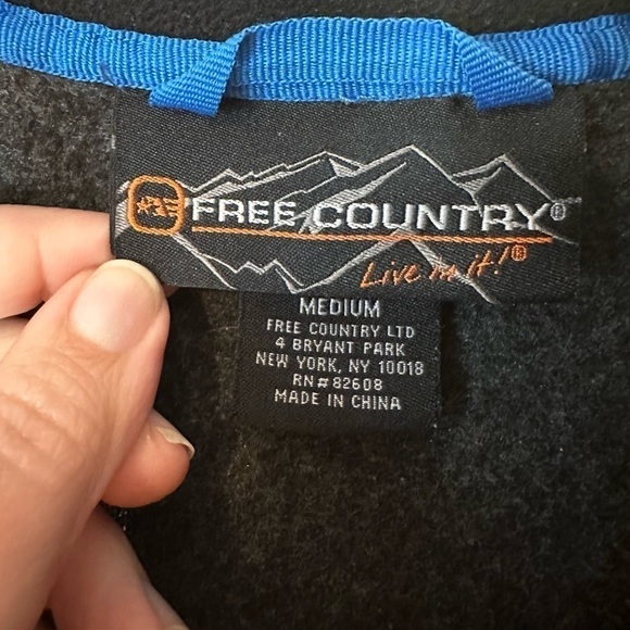 Free Country Jacket Sweater Knit Fleece Jacket - Picture 4 of 10